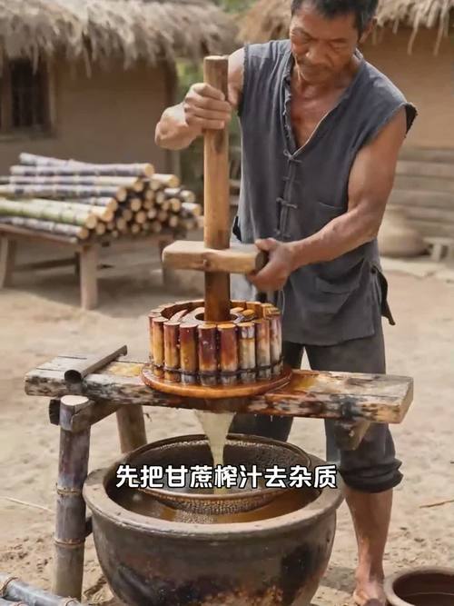 古人做紅糖用啥?甘蔗榨汁熬煮結(jié)晶就行!